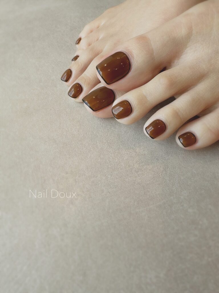 clear brown
