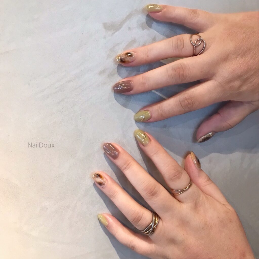 ☆オータムニュアンスネイル☆