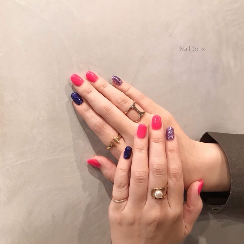 ☆バイカラーネイル☆