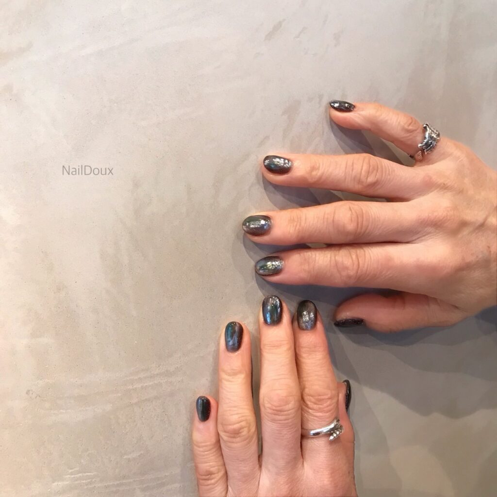 ☆ダークカラーニュアンスアート☆