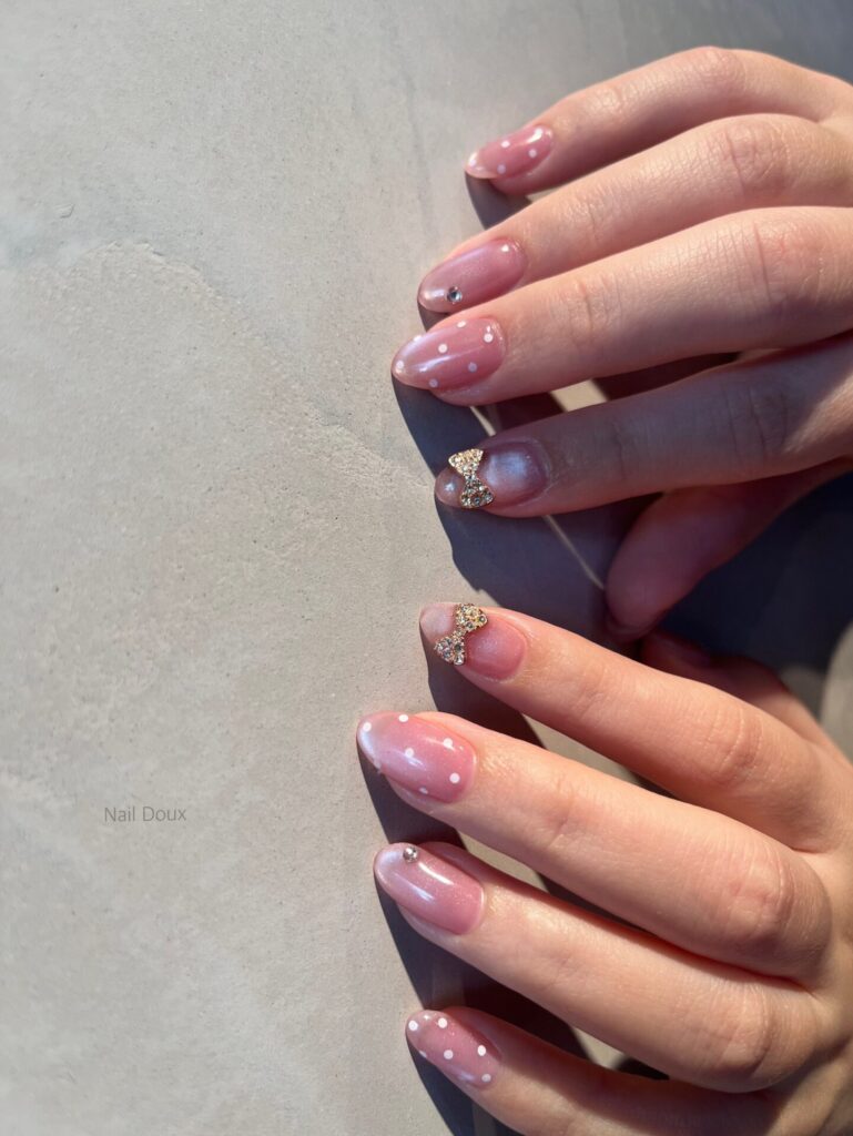 リボン＆ドット