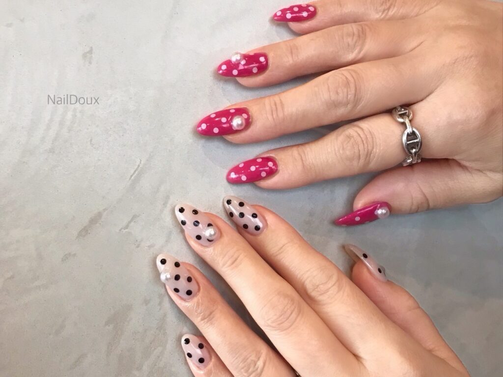 ☆バイカラードットアート☆